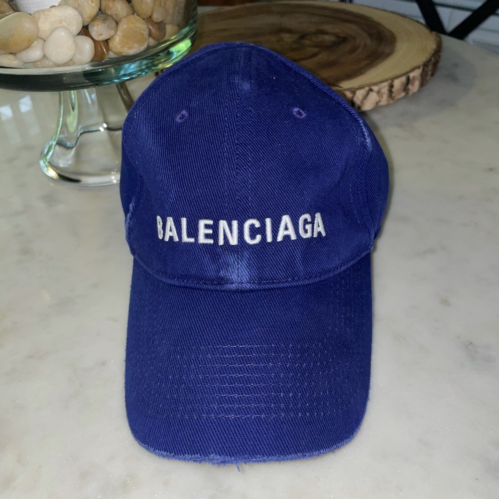 Balenciaga Hat: Blue